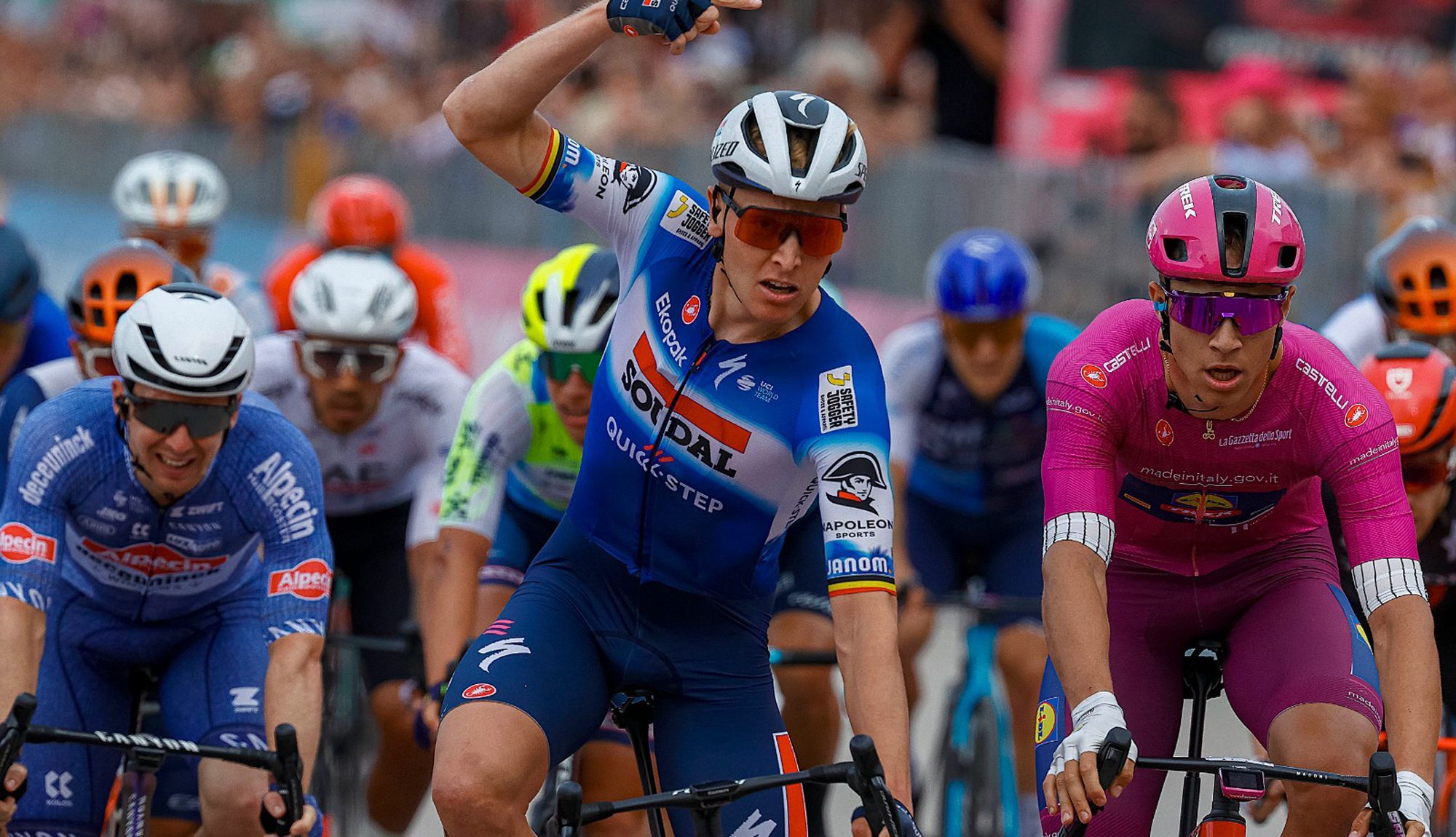 Segunda vitória de Tim Merlier no Giro