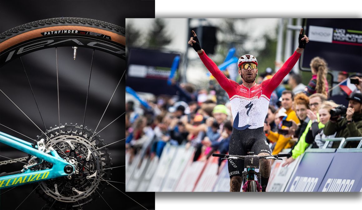Victor Koretzky ganhou na Taça do Mundo de XCC com pneus de gravel