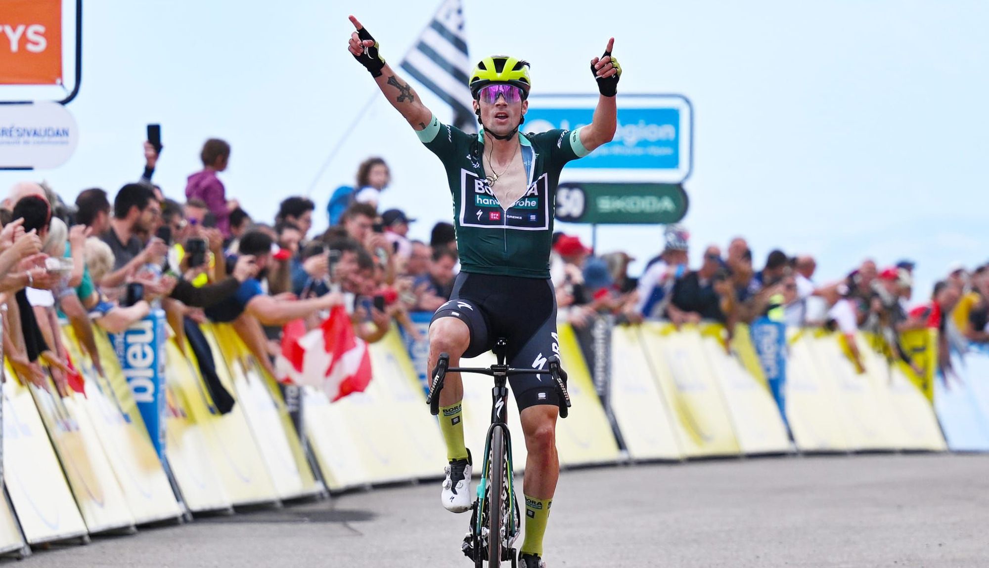 Roglic já é o novo líder no Critérium du Dauphiné