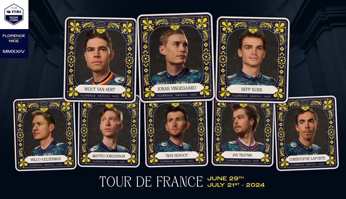 Vingegaard e Van Aert confirmados na Volta a França