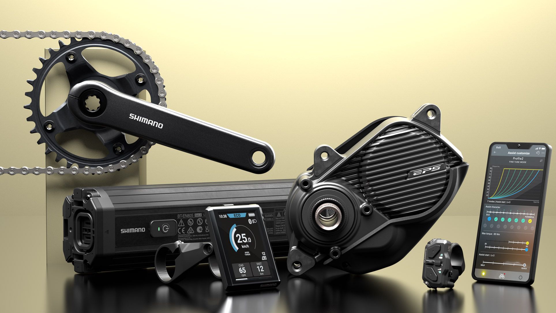Shimano EP5, o novo motor da Shimano