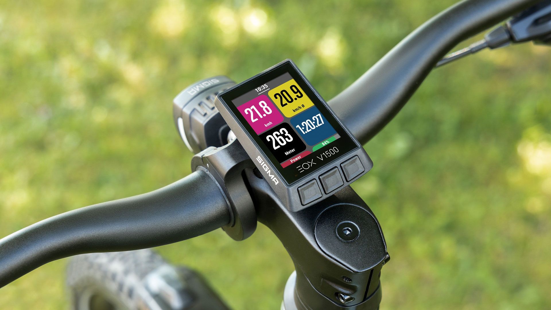 Sigma apresenta três novos ciclocomputadores EOX para ebikes