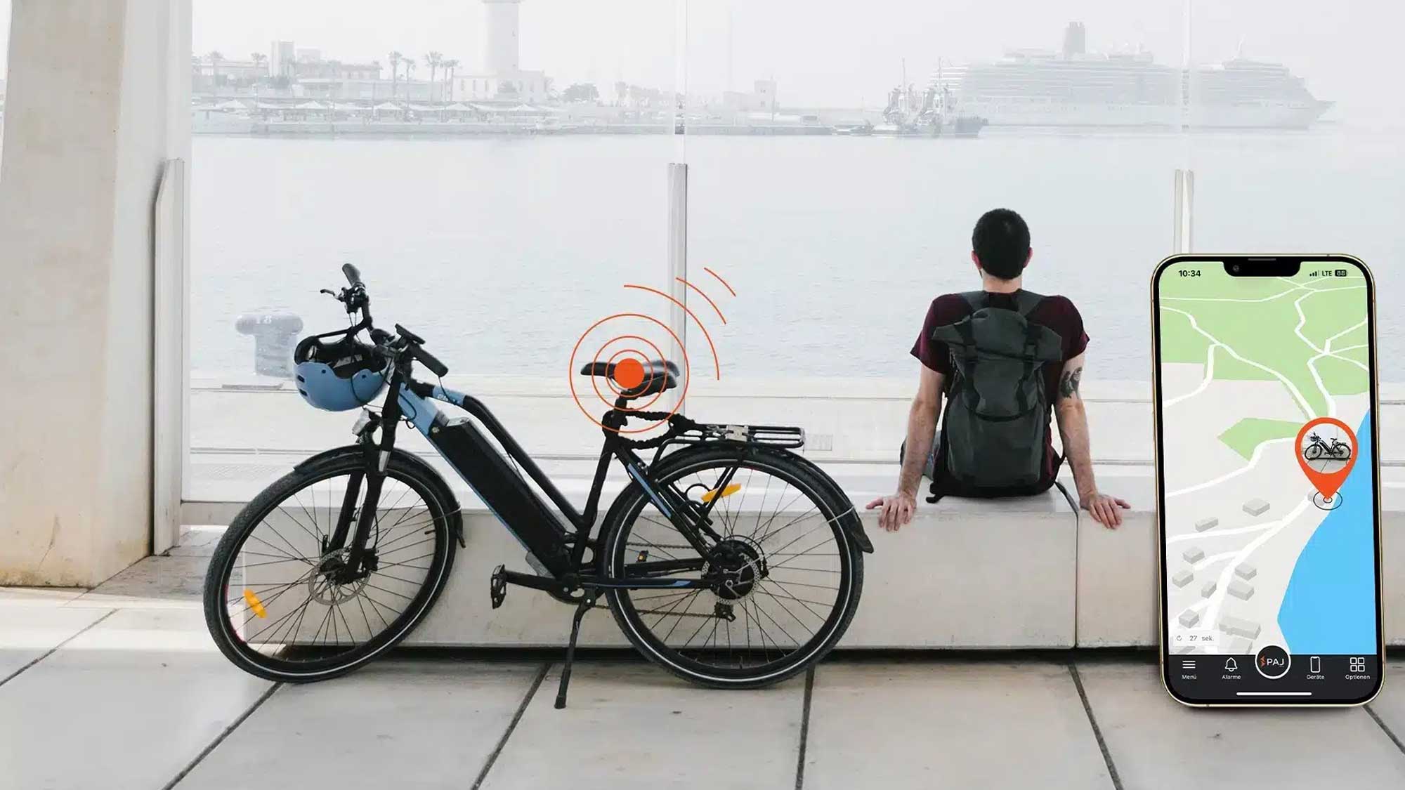 PAJ, o selim com localizador que indica onde está a tua bicicleta