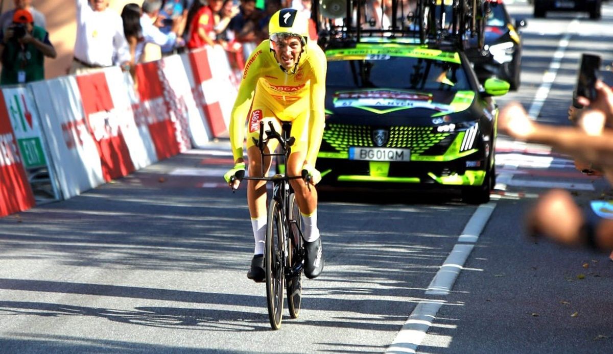 Artem Nych vence contrarrelógio final e a geral da Volta a Portugal 2024