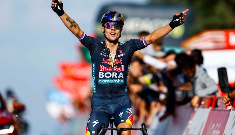 Red Bull BORA estoura com a corrida em Moncalvillo e Roglic aproxima se da vitória