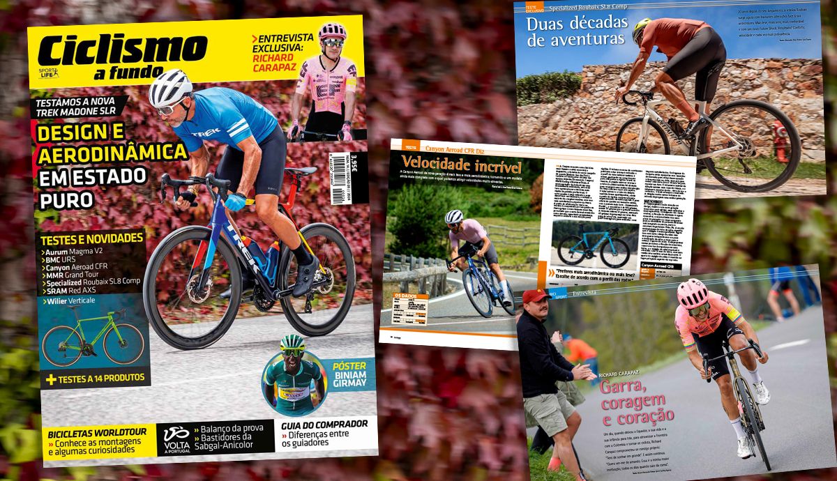 Edição nº14 da revista CICLISMO A FUNDO já nas bancas