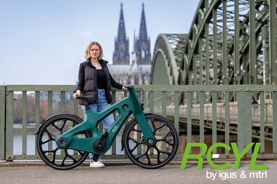 Igus já começou a produzir em série a sua bicicleta em plástico reciclado