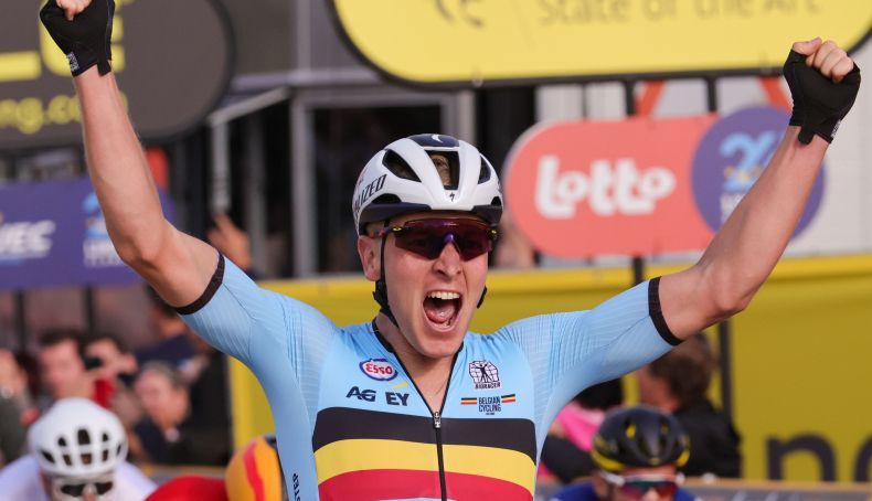Tim Merlier é o novo Campeão da Europa de ciclismo