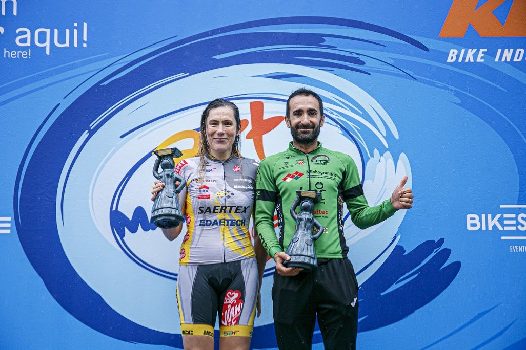 Tiago Machado e Virgínia Miranda triunfam na Maratona de BTT da Póvoa