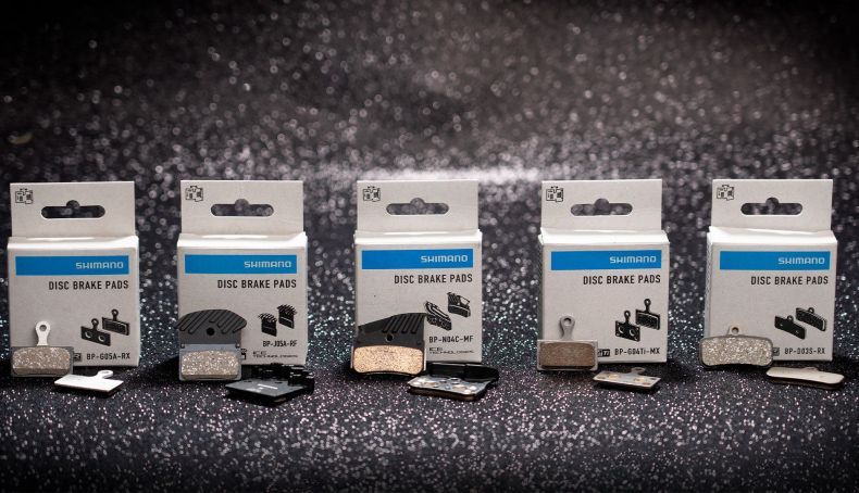 Tipos de pastilhas de travão Shimano