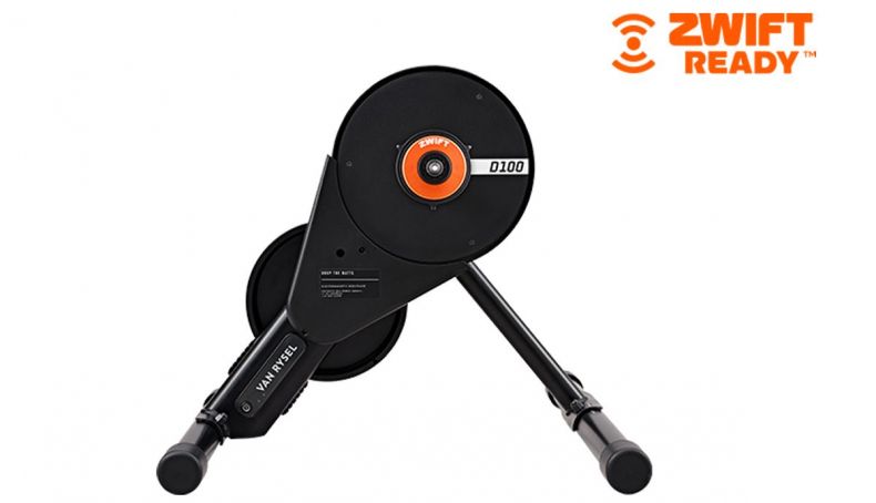 Van Rysel lança no mercado o novo rolo D100 com Zwift Cog & Click