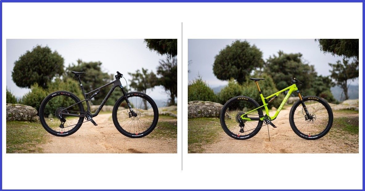 Santa Cruz Blur versus Cervélo ZFS 5