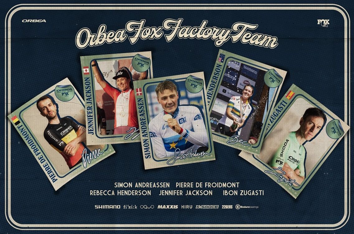 Orbea Fox Factory Team com três novos atletas em 2025