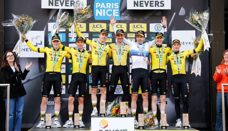 Visma domina o contrarrelógio e Jorgenson é o novo líder