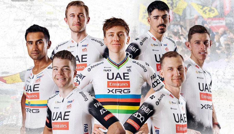Pogacar vai lutar pela vitória no Tour de Flandres