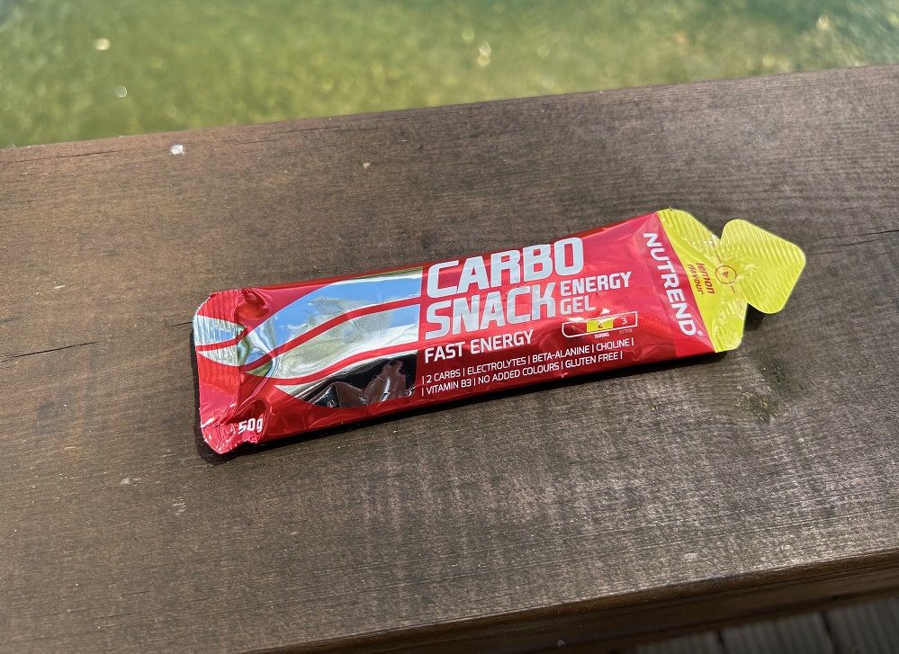 Testámos o gel Nutrend Carbosnack