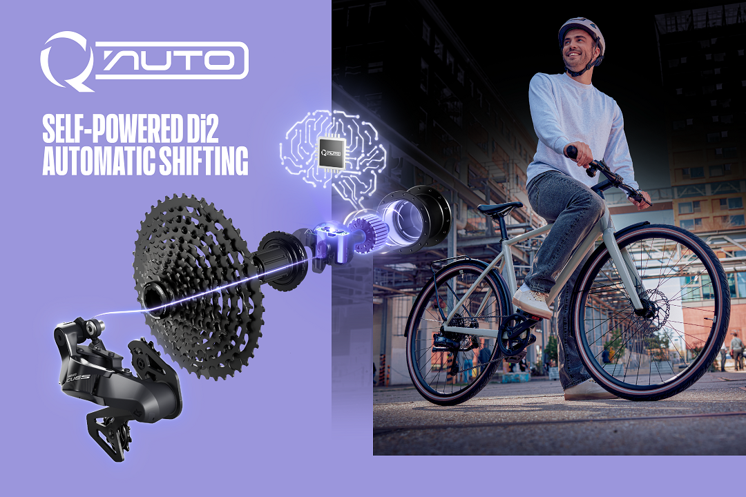 Q´Auto, o novo sistema de mudanças automáticas da Shimano para bicicletas urbanas e gravel