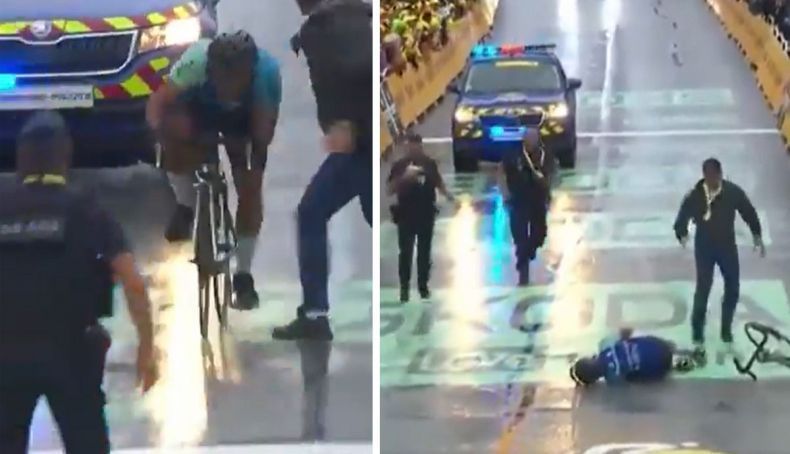Indivíduo que entrou no percurso do Tour apanhou 8 meses de prisão