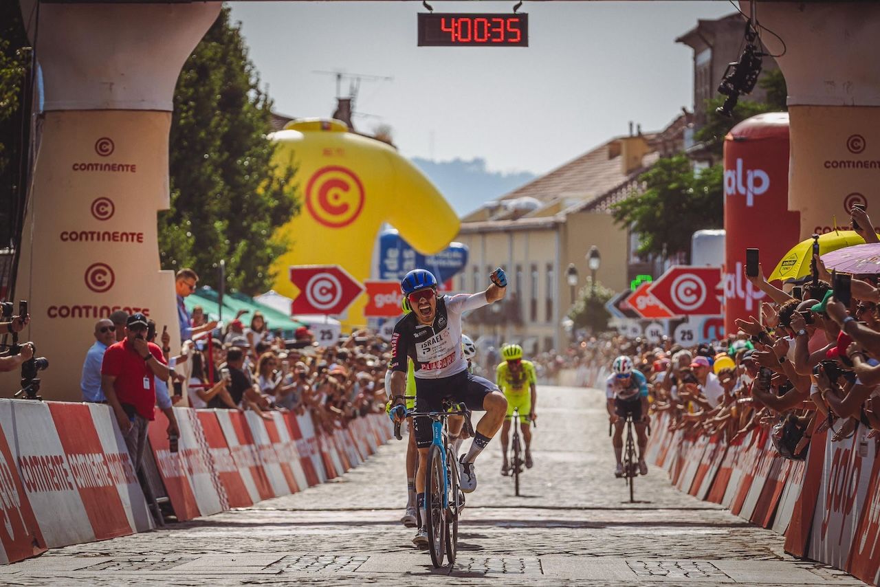 Espanhol Pau Marti  ganhou em Fafe e é novo líder da Volta a Portugal