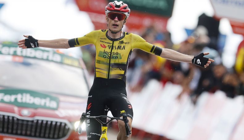 Jonas Vingegaard vence no alto de Valdezcaray e aproxima se da liderança