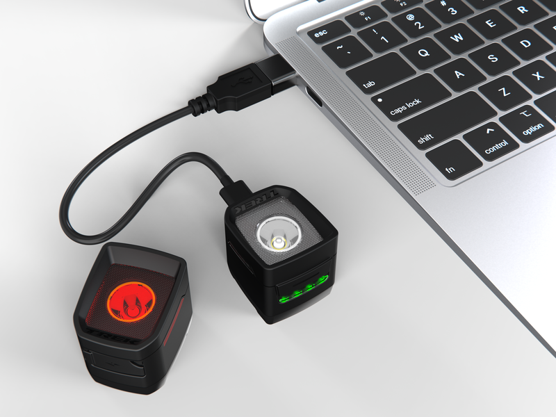 Trek apresenta luzes com mais autonomia, maior rapidez de carga e novo design