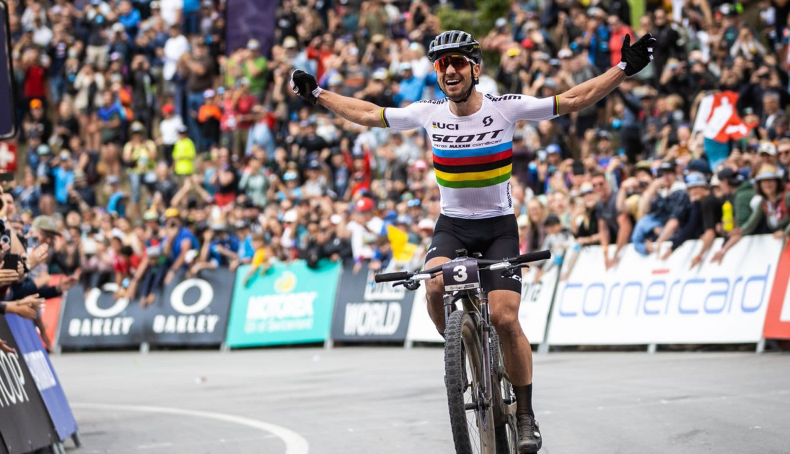 Nino Schurter despede se dos seus fãs em Lenzerheide