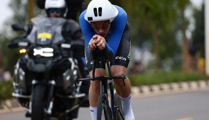Sueco Jakob Söderqvist arrasa no contrarrelógio do Mundial sub 23