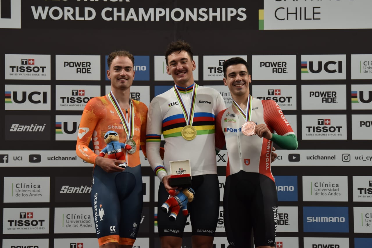 Iúri Leitão conquistou a medalha de bronze nos Mundiais