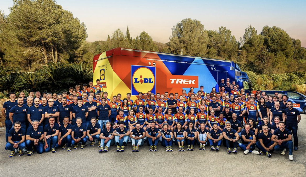 Lidl é o maior acionista da equipa WorldTour que patrocina juntamente com a Trek