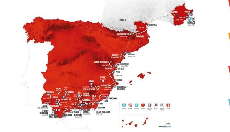 Volta a Espanha 2026 será uma das mais duras de sempre