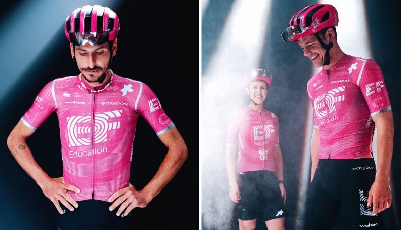 EF Education EasyPost tem um novo equipamento fabricado pela ASSOS
