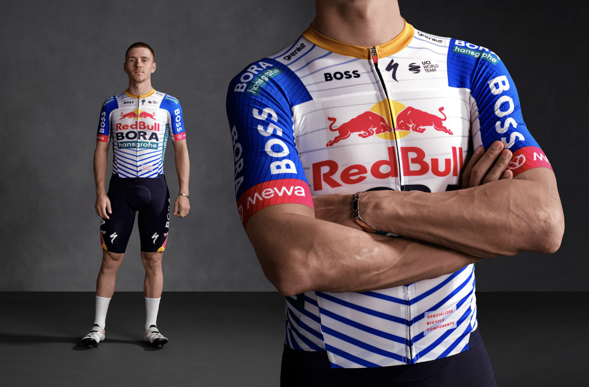 Já é possível adquirir os novos kits Red Bull-Bora-Hansgrohe Já é possível adquirir os novos kits Red Bull-Bora-Hansgrohe