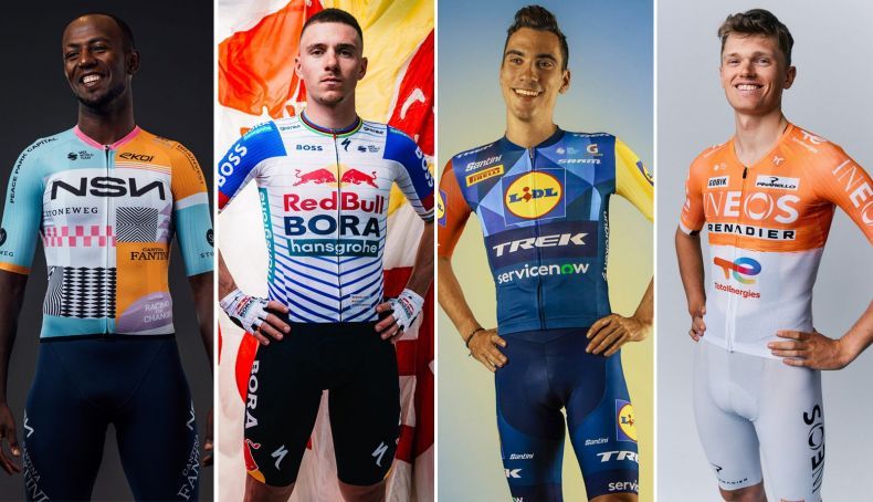 Estes são os novos equipamentos das equipas WorldTour 2026