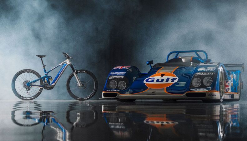 Mondraker Crafty Unlimited Gulf Edition, a exclusiva eMTB inspirada na Porsche