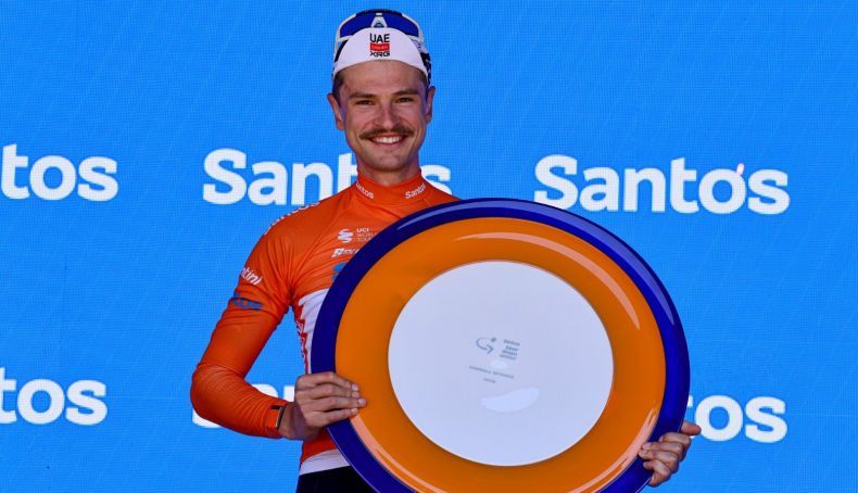 Jay Vine vence o Tour Down Under 2026 Jay Vine vence o Tour Down Under 2026