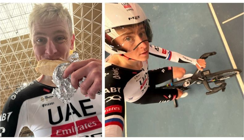 Pogacar irrita se com fã em Valencia