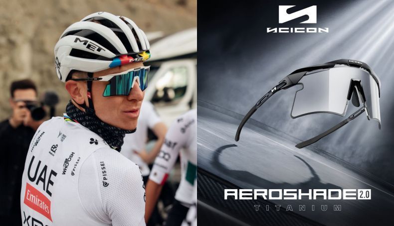 Estes são os novos óculos de Pogacar