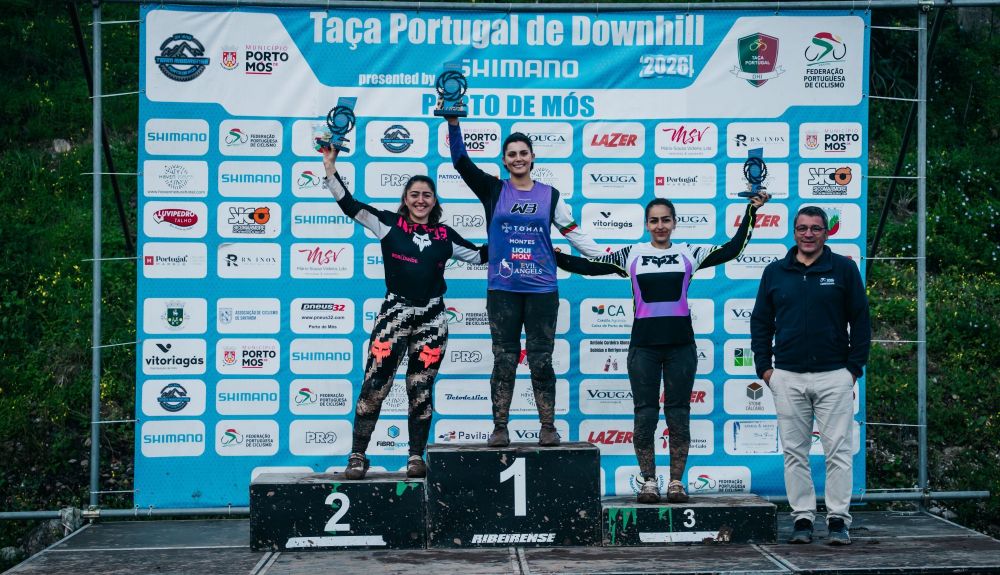 Pódio Elites femininas