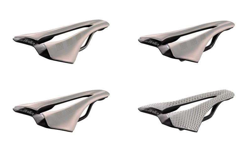 Novo Selle Italia Opal White é fabricado com materiais de topo e tem acabamento opalescente