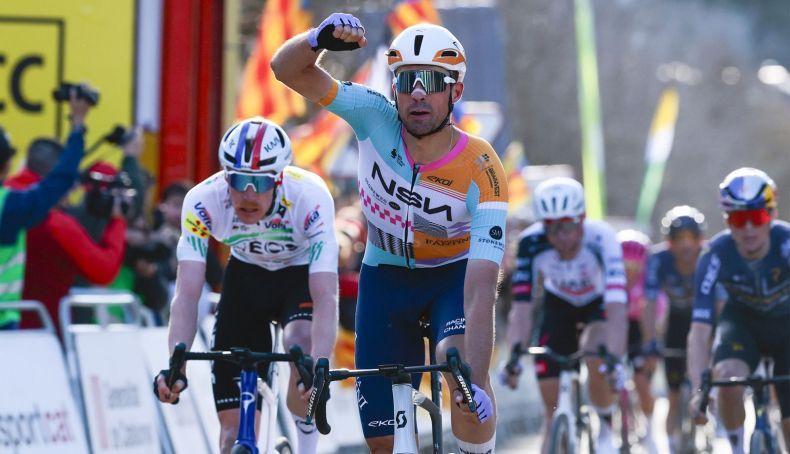 Vernon bate Godon no sprint final da quarta etapa da Volta à Catalunha