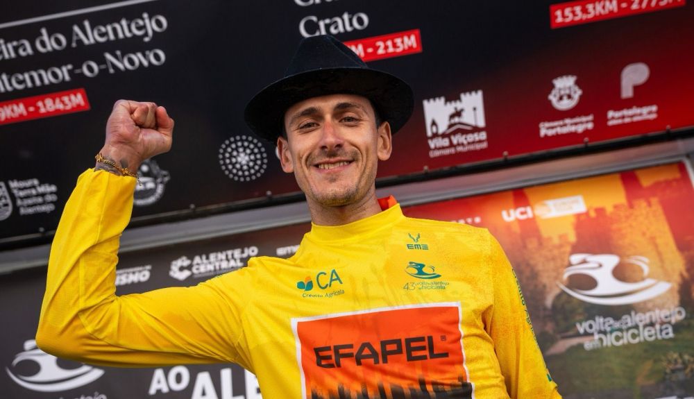 Tiago Antunes venceu a 43.ª Volta ao Alentejo