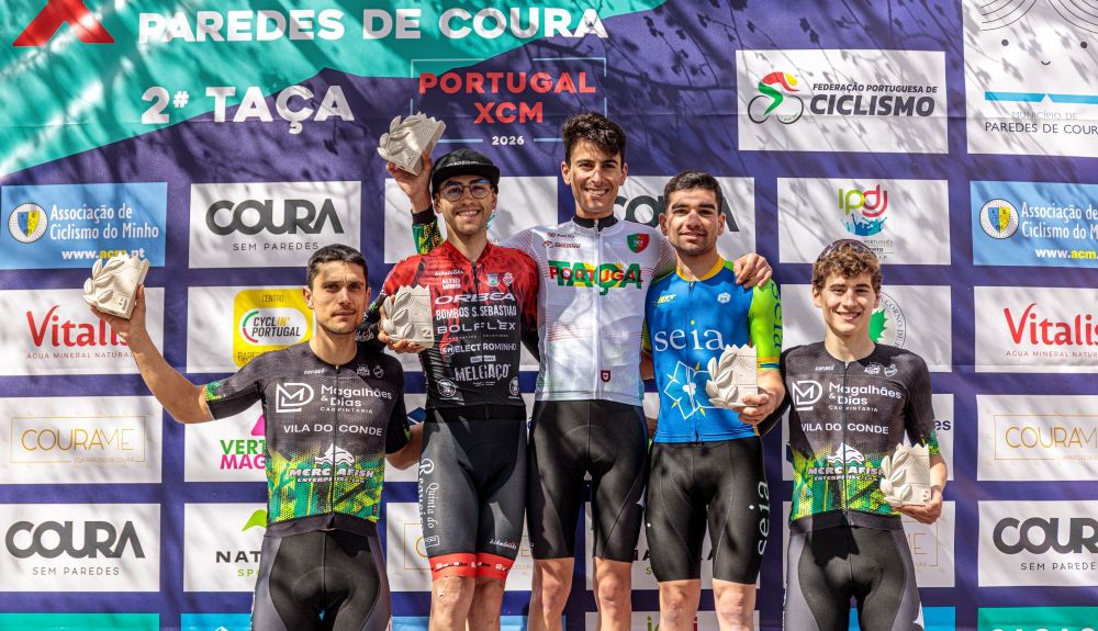 Pódio Elite Masculina