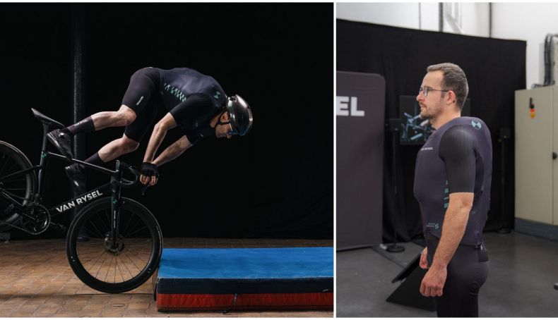 VAN RYSEL apresenta um fato de ciclismo com airbag totalmente integrado