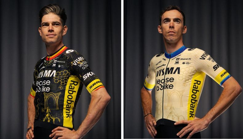 Visma Lease a Bike vai estrear uma camisola inspirada em Gaudí na Volta a França