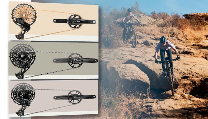 SRAM reorganiza a sua gama de transmissões de BTT