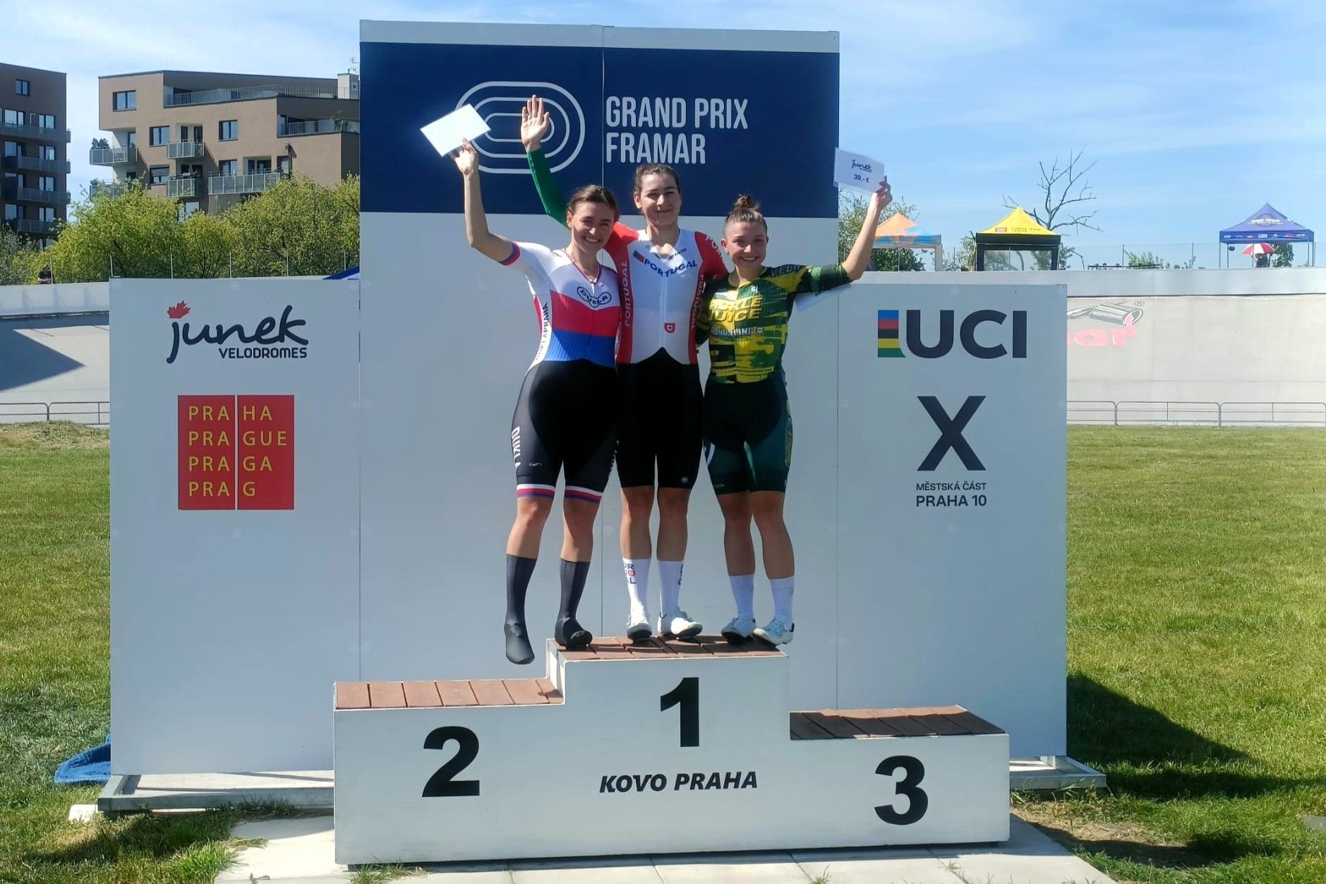 Daniela Campos vence corrida na Chéquia