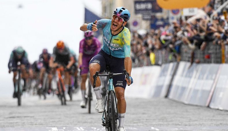 Ballerini venceu a sexta etapa do Giro e Afonso Eulálio mantém a rosa