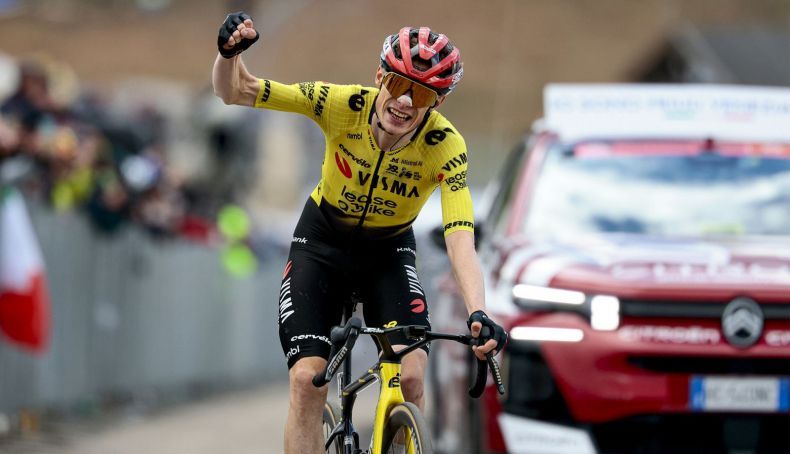 Vingegaard vence no Blockhaus e Eulálio mantém a camisola de líder do Giro