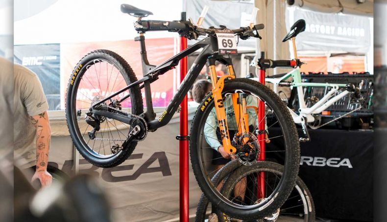 Orbea testa protótipo na Taça do Mundo
