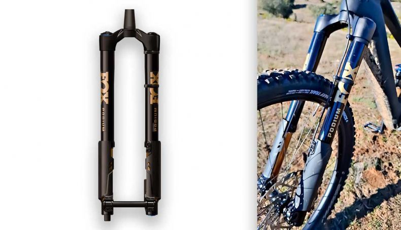 TESTE: suspensão Fox Podium